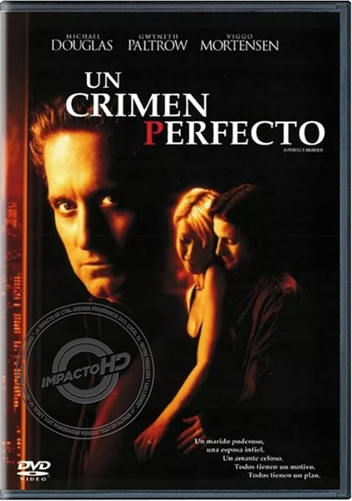DVD - UN CRIMEN PERFECTO - USADA