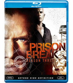 DVD - PRISON BREAK - 3° TEMPORADA - USADA