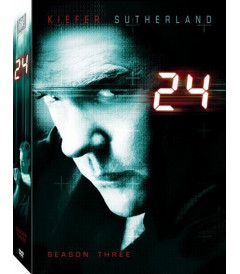 DVD - 24 (3°TEMPORADA COMPLETA) - USADA