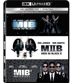 4K UHD - HOMBRES DE NEGRO (TRILOGÍA) (STEELBOOK EXCLUSIVO BEST BUY)