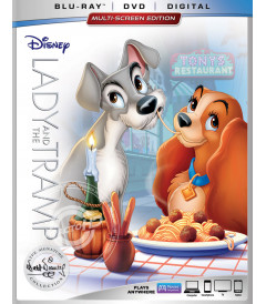 LA DAMA Y EL VAGABUNDO (EDICIÓN COLECCIÓN WALT DISNEY) - USADA - Blu-ray