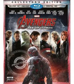 3D - LOS VENGADORES (LA ERA DE ULTRÓN) (MCU) - CON SLIPCOVER Y CAJA ROJA