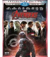 3D - LOS VENGADORES (LA ERA DE ULTRÓN) (MCU) - CON SLIPCOVER Y CAJA ROJA