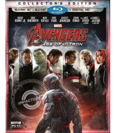 3D - LOS VENGADORES (LA ERA DE ULTRON) - USADA - Blu-ray