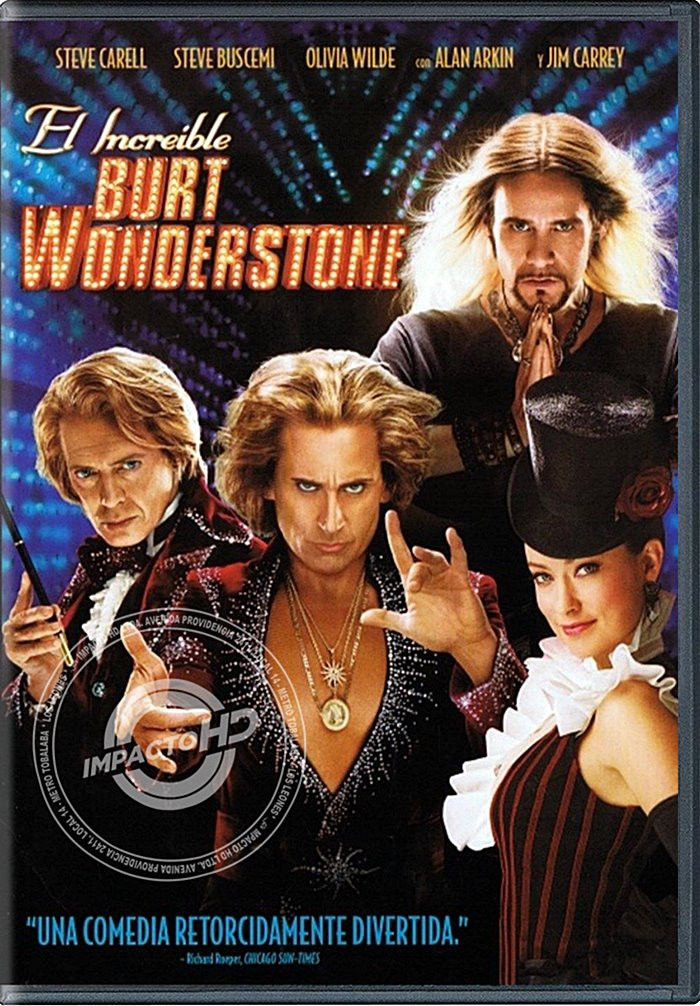 DVD - EL INCREIBLE BURT WONDERSTONE