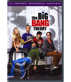 DVD - LA TEORÍA DEL BIG BANG (3° TEMPORADA COMPLETA) - USADA