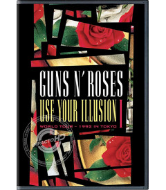 DVD - GUNS N' ROSES (USE YOUR ILLUSION 1) WORLD TOUR - 1992 IN TOKYO - USADA