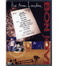 DVD - BON JOVI (LIVE FROM LONDON) - USADA