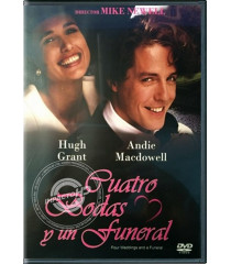 DVD - CUATRO BODAS Y UN FUNERAL - USADA