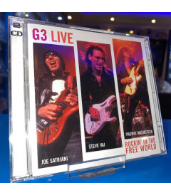 CD - G 3 LIVE - ROCKIN IN THE FREE WORLD