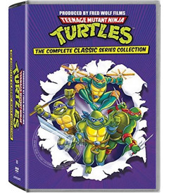 DVD - TORTUGAS NINJA - SERIE COMPLETA 1987-1996 (NO TIENE ESPAÑOL)