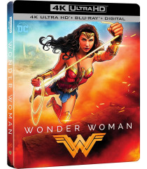 4K UHD - MUJER MARAVILLA (STEELBOOK) - USADA