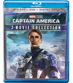 Captain America: 3-Movie Collection (2011-2016) - bLU-RAY