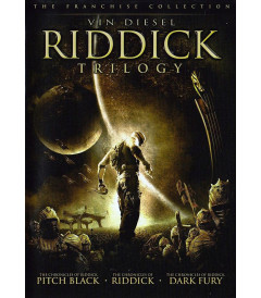 DVD - RIDDICK TRILOGIA - USADA