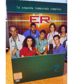 DVD - ER (SALA DE URGENCIAS) 2° TEMPORADA COMPLETA - USADA