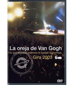 DVD - LA OREJA DE VAN GOGH (GIRA 2003) - USADA