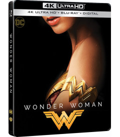 4K UHD - MUJER MARAVILLA (STEELBOOK) - USADA