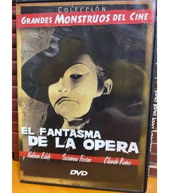 DVD - EL FANTASMA DE LA ÓPERA (COLECCIÓN GRANDES MONSTRUOS DEL CINE)