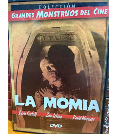DVD - LA MOMIA (COLECCIÓN GRANDES MONSTRUOS DEL CINE) - USADA
