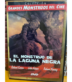 DVD - EL MONSTRUO DE LA LAGUNA NEGRA (COLECCIÓN GRANDES MONSTRUOS DEL CINE) - USADA