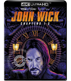 4K UHD - JOHN WICK (TRILOGIA) - USADA
