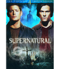 DVD - SUPERNATURAL (4° TEMPORADA COMPLETA) - USADA