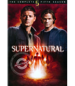 DVD - SUPERNATURAL (5° TEMPORADA COMPLETA) - USADA