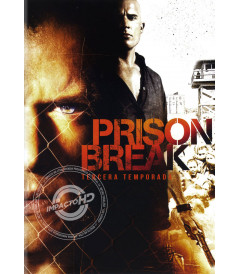DVD - PRISON BREAK (3° TEMPORADA COMPLETA) - USADA