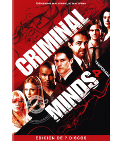 DVD - MENTES CRIMINALES (4° TEMPORADA COMPLETA)