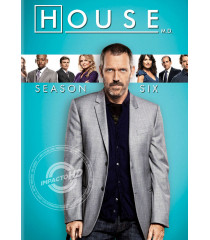 DVD - DR. HOUSE (6° TEMPORADA COMPLETA) - USADA