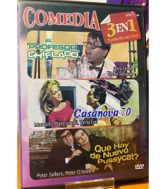 DVD - COMEDIA 3 EN 1