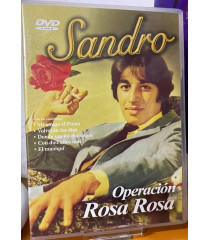 DVD - SANDRO OPERACION ROSA ROSA - USADO