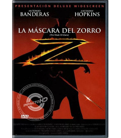 DVD - LA MÁSCARA DEL ZORRO (EDICIÓN DE LUJO) - USADA