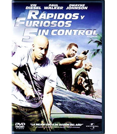 DVD - RÁPIDOS Y FURIOSOS 5 - USADA