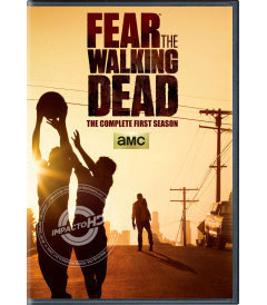 DVD - FEAR THE WALKING DEAD (1° TEMPORADA COMPLETA) - USADA