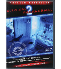 DVD - ACTIVIDAD PARANORMAL 2 (INCLUYE CORTE DEL DIRECTOR SIN CENSURA) - USADA