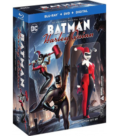 DC ANIMADA 30 - BATMAN & HARLEY QUINN (EDICIÓN EXCLUSIVA INCLUYE FIGURA) - USADO