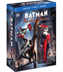 DC ANIMADA 30 - BATMAN & HARLEY QUINN (EDICIÓN EXCLUSIVA INCLUYE FIGURA) - USADO