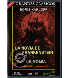 DVD - LA NOVIA DE FRANKENSTEIN / LA MOMIA - USADA