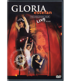 DVD - GLORIA ESTEFAN THE EVOLUTION TOUR LIVE IN MIAMI - USADA