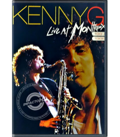 DVD - KENNY G (LIVE AT MONTREUX 1987/1988) - USADO