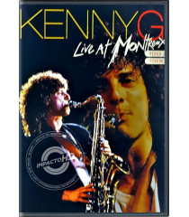 DVD - KENNY G (LIVE AT MONTREUX 1987/1988) - USADO