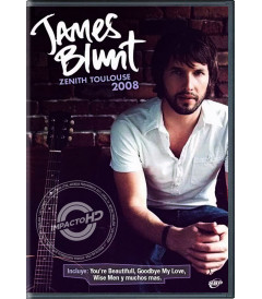 DVD - JAMES BLUNT (ZENITH TOULOUSE 2008) - USADO
