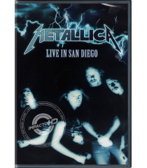 DVD - METALLICA (LIVE IN SAN DIEGO) - USADO