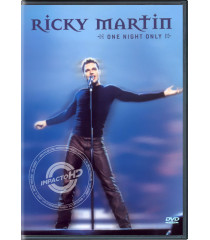 DVD - RICKY MARTIN (ONE NIGHT ONLY) - USADA