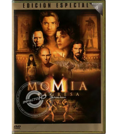 DVD - LA MOMIA REGRESA (EDICIÓN ESPECIAL) - USADA CAJA DORADA