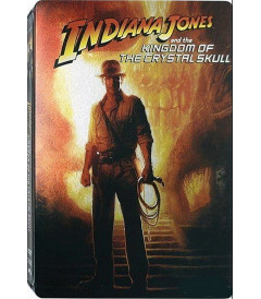 DVD - INDIANA JONES Y EL REINO DE LA CALAVERA DE CRISTAL (EDICIÓN ESPECIAL METALICA) - USADA