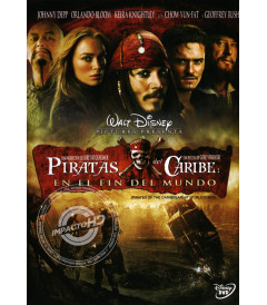 DVD - PIRATAS DEL CARIBE (EN EL FIN DEL MUNDO) - USADA CON SLIPCOVER