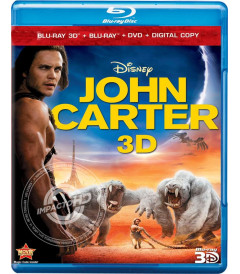 3D - JOHN CARTER (ENTRE DOS MUNDOS) - USADA