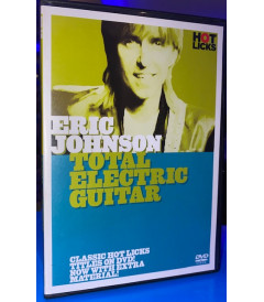 DVD - ERIC JOHNSON (TOTAL ELECTRIC GUITAR) - USADO